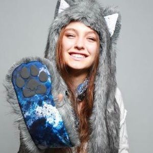 SPIRITHOOD FROSTED INVERSE GALAXY FOX COLLECTOR